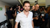 עיתונאי "הארץ" אורי בלאו, אחרי בעת משפטו באשמת החזקת מסמכים סודיים, 24.7.2012 (צילום: יוסי זליגר)