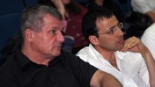 רביב דרוקר ומיקי רוזנטל, היום בכנס התנועה לחופש המידע (צילום: "העין השביעית")